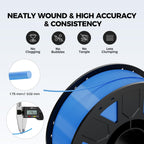 Creality PETG Filament 1.75mm 4KG, Black+White+Blue+Red, Total 4-Pack
