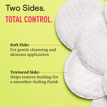 Swisspers Premium Cotton Rounds, Dual-Sided, 100 Count (Pack of 6)