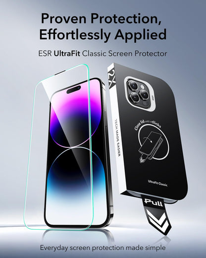 ESR 3 Pack for iPhone 17 Pro Max Screen Protector, Classic Clear