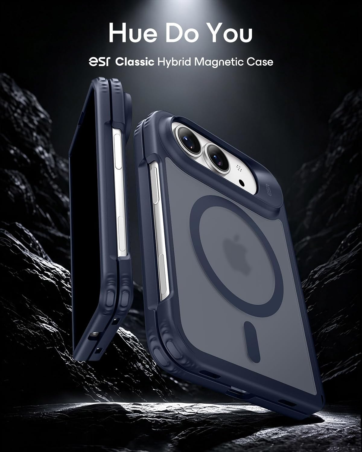 ESR Classic Hybrid for iPhone 15 Pro Max Case, Clear