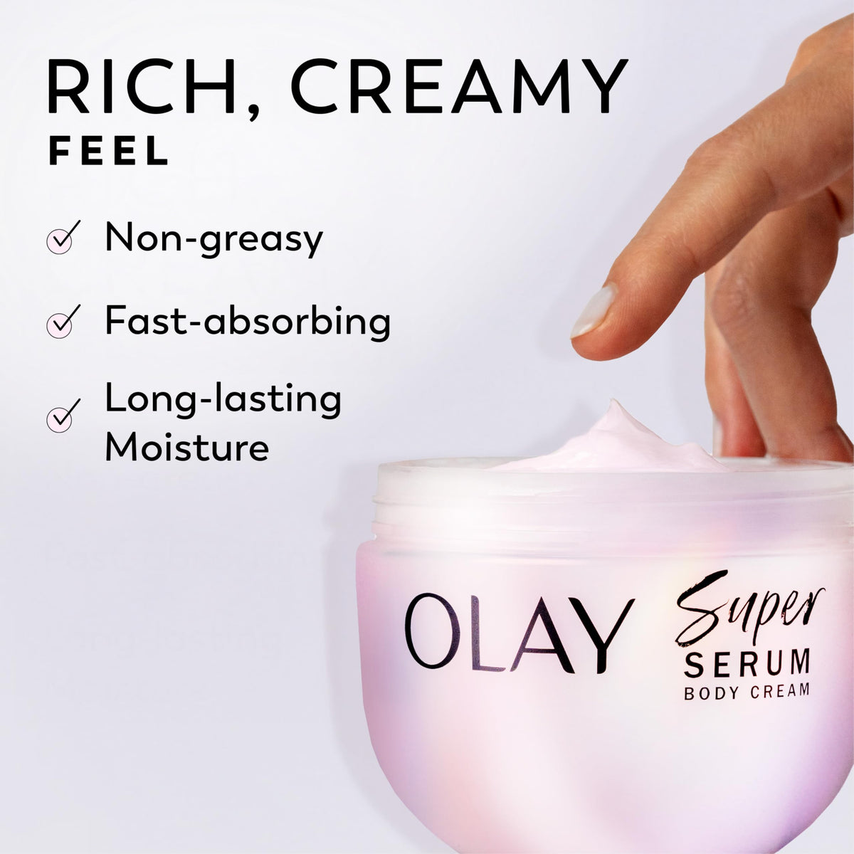 Olay Super Serum Hand & Body Lotion, Luminous & Resilient Skin, 17 fl oz