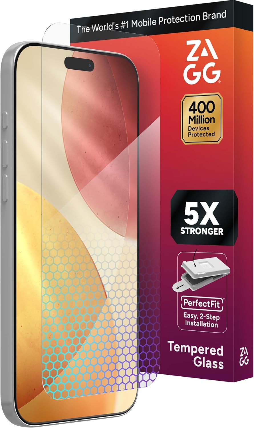 ZAGG Glass Elite Screen Protector for iPhone 17 Pro/ 18 Pro