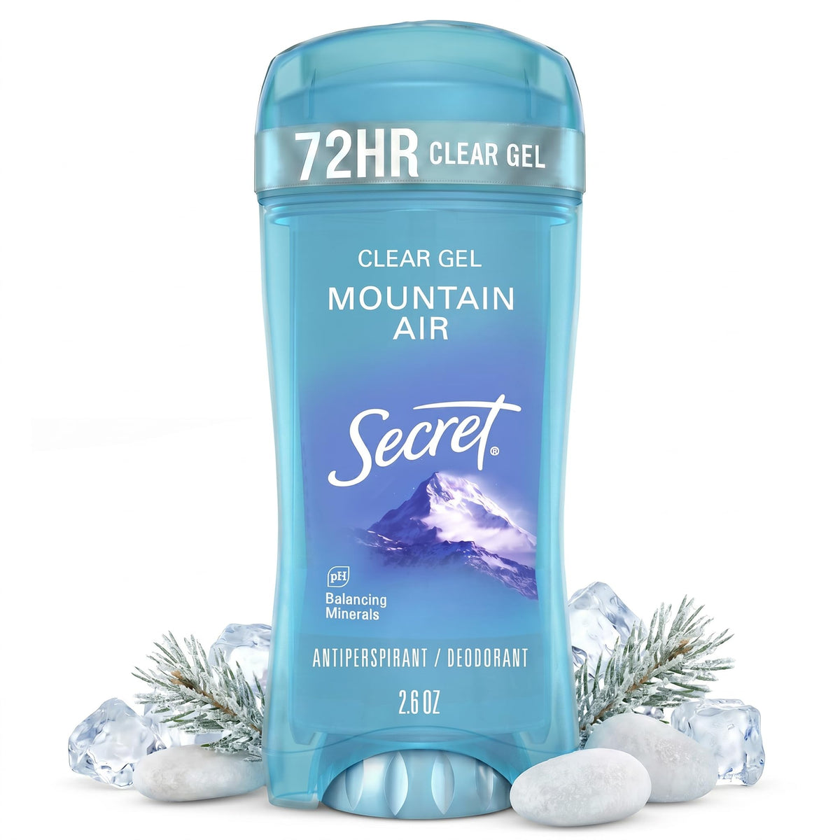 Secret Antiperspirant Deodorant for Women, Cozy Vanilla Scent, 2.6 oz