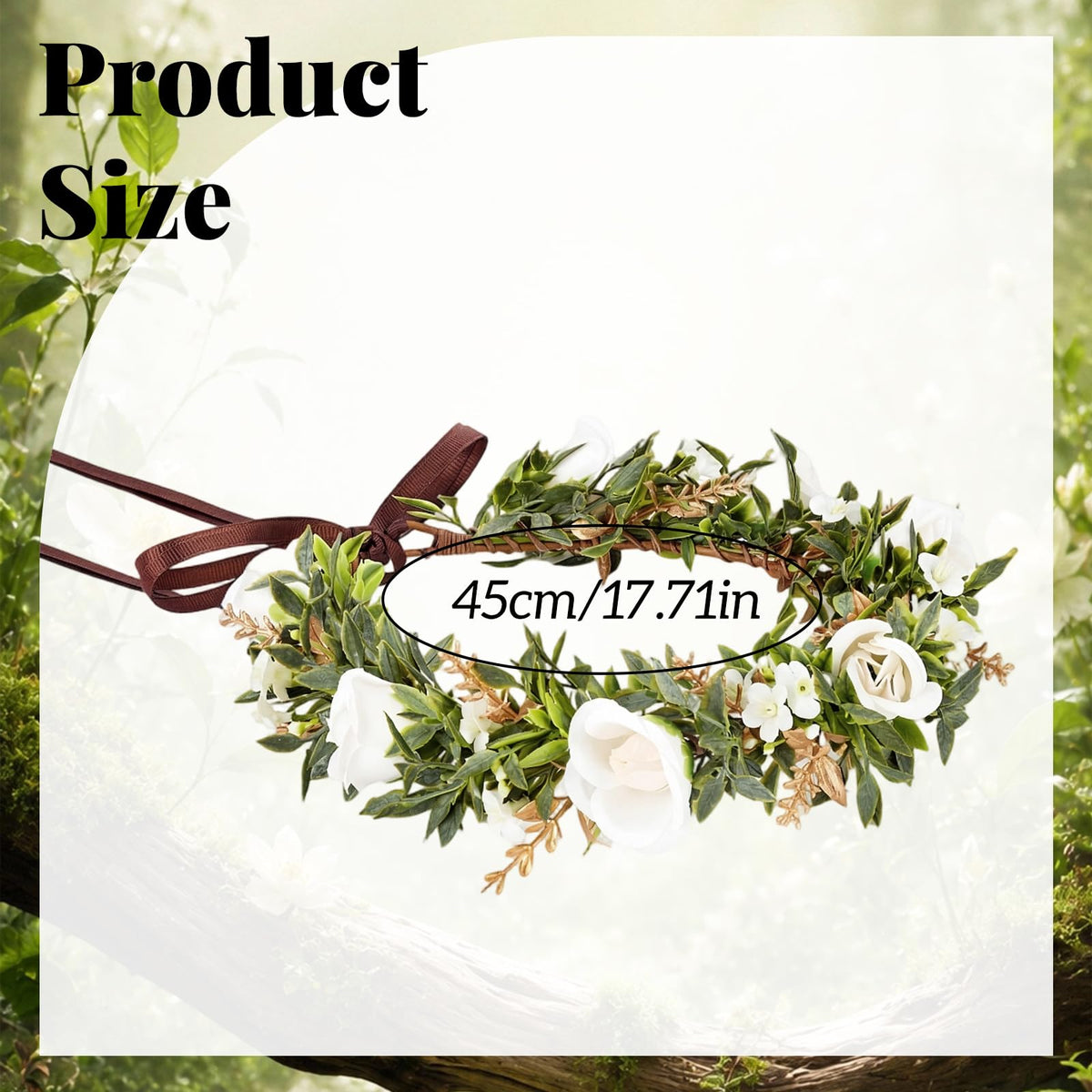 Pink Bohemian Flower Crown, Fairy Babys Breath Flower Headband