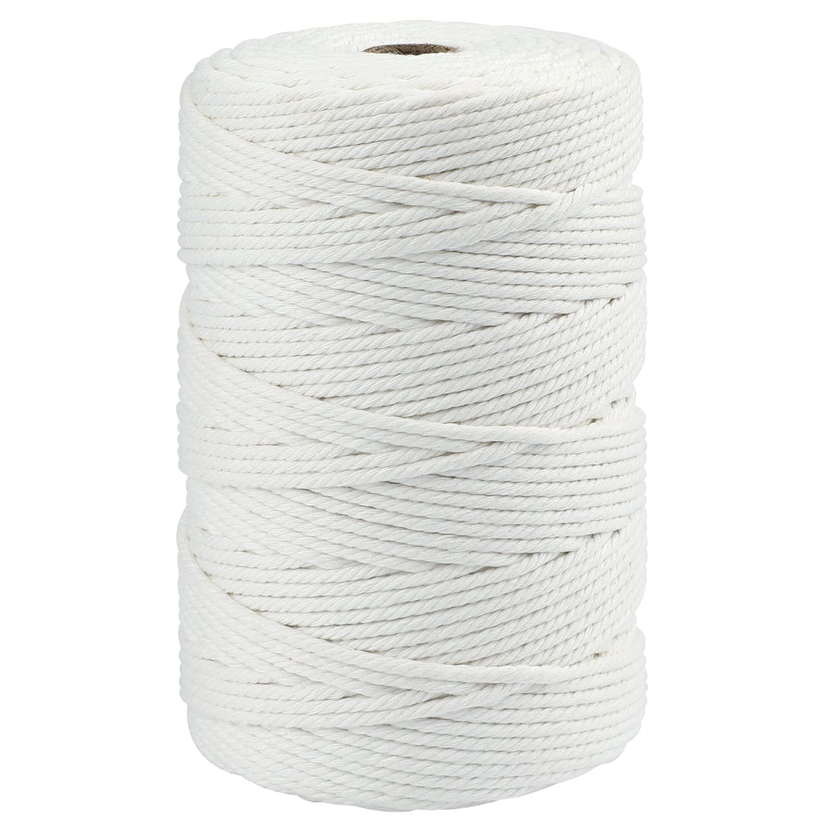 jijAcraft 50M White Cotton String: 2MM Cooking String for DIY Crafts