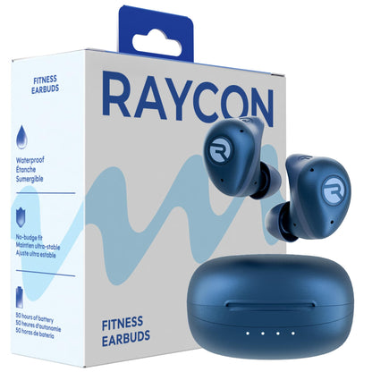 Raycon The Fitness Noise Cancelling Earbuds, 2nd Gen, Black