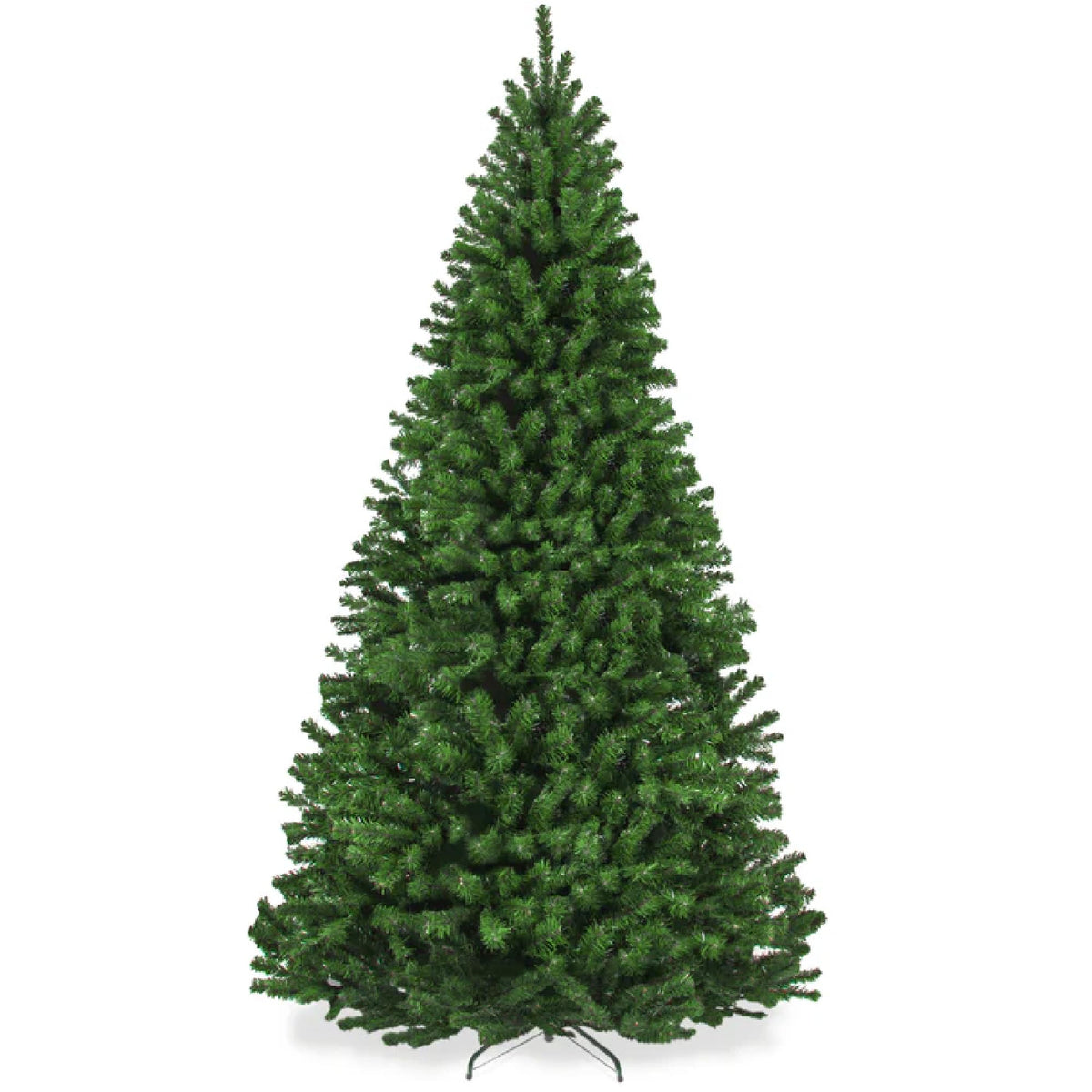 Best Choice Products Artificial Christmas Tree, 6ft Premium Unlit Realistic Spruce Holiday Décor w/Dense Branches, Easy Assembly, Metal Base - Green Spruce