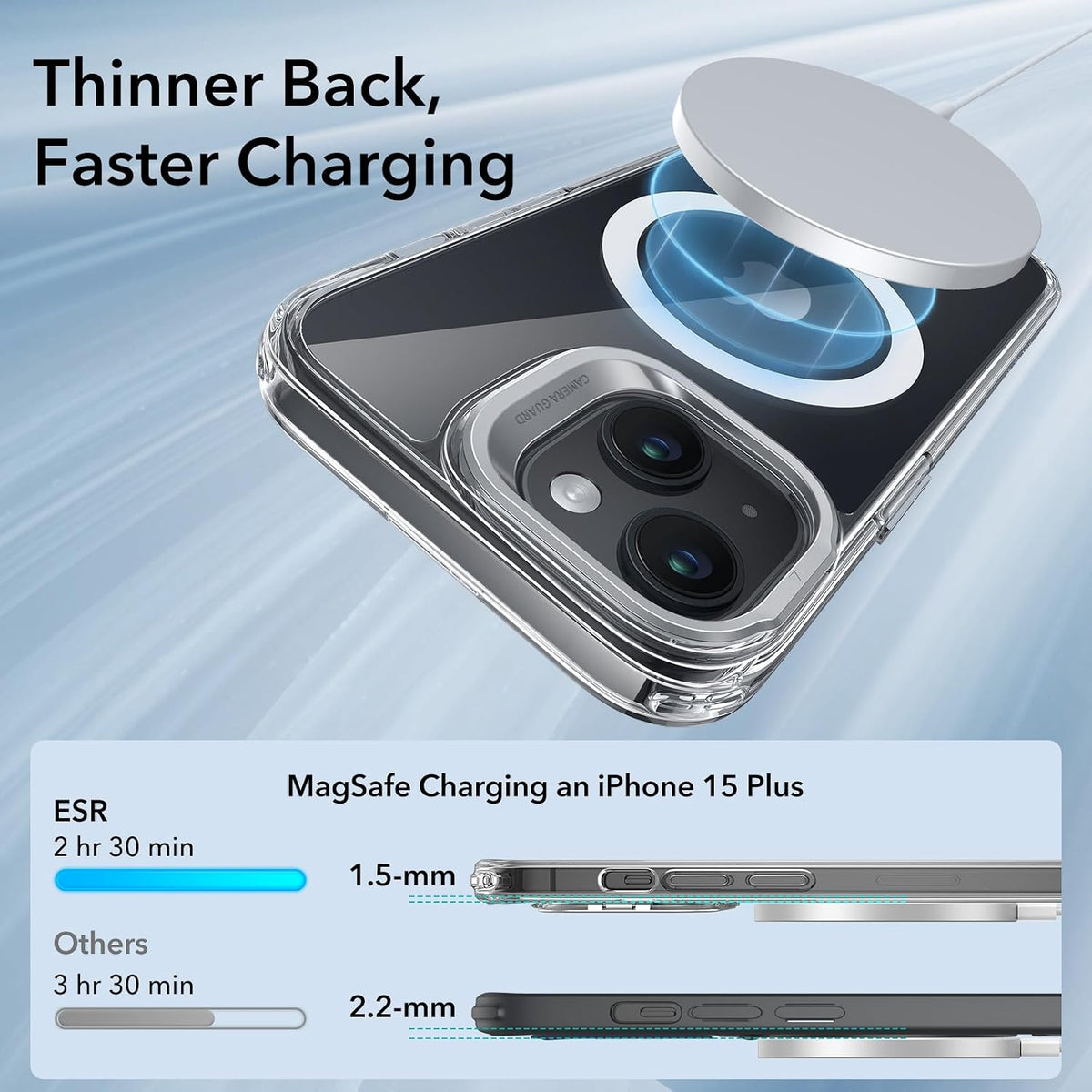 ESR Classic Hybrid for iPhone 18 Pro Max/17 Pro Max Case with Flex Stand