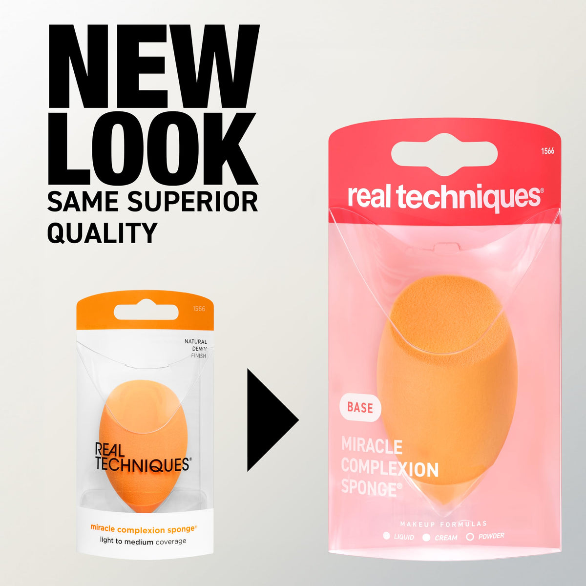 Real Techniques Mini Miracle Complexion Sponge for Makeup, 4 Count