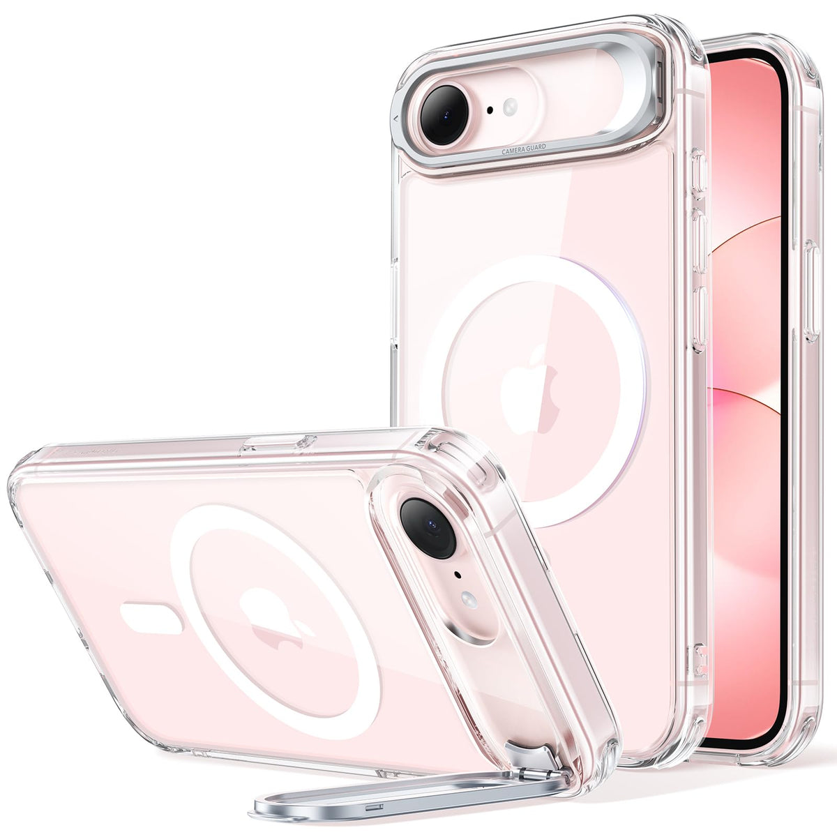 ESR Classic Hybrid for iPhone 18 Pro Max/17 Pro Max Case with Flex Stand