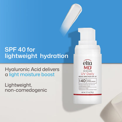EltaMD UV Daily SPF 40 Face Sunscreen Moisturizer