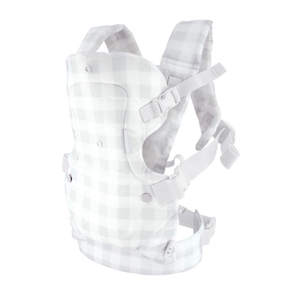 Infantino Flip 4-in-1 Baby Carrier Convertible Ergonomic, Gray