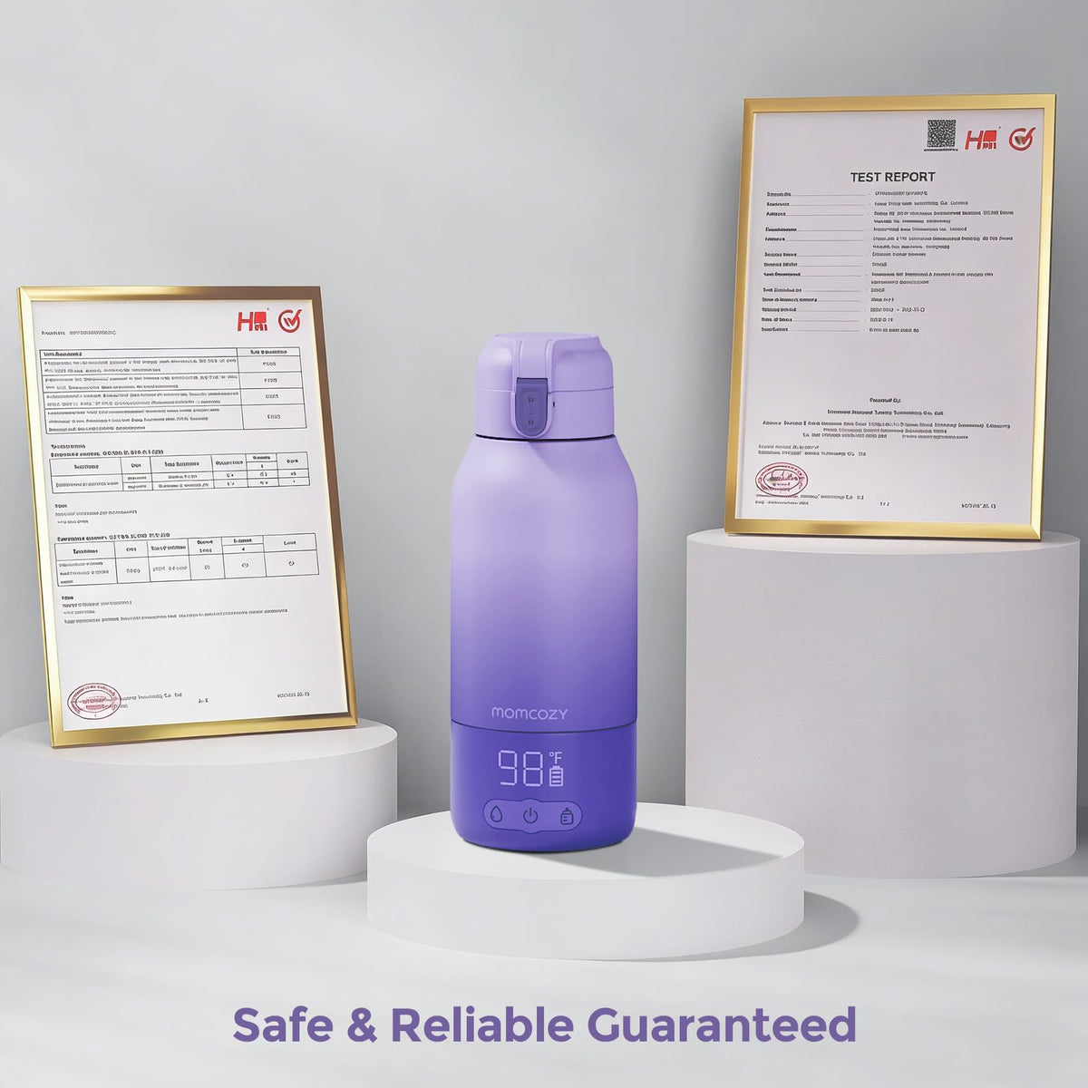 Momcozy Portable Bottle Warmer for Breast Milk, Baby Travel Essentials