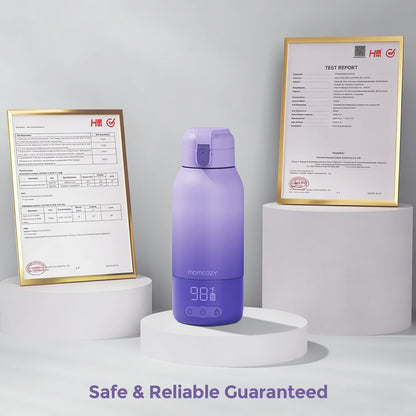 Momcozy Portable Bottle Warmer for Breast Milk, Baby Travel Essentials