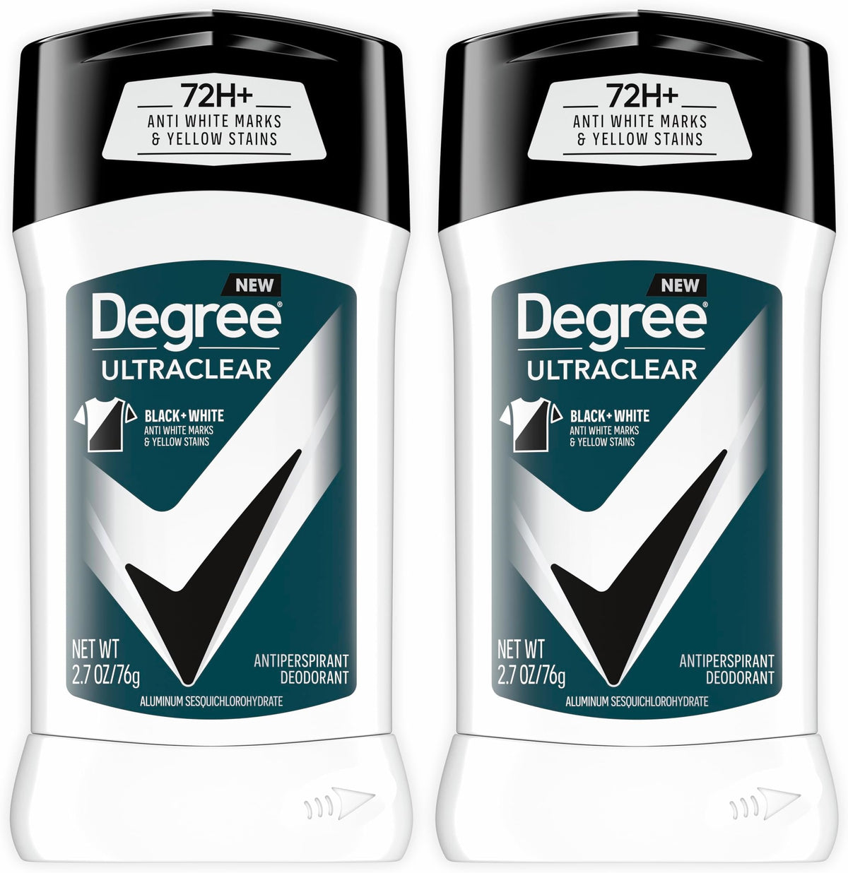 Degree Men UltraClear Antiperspirant Deodorant, 2 Count, 2.7 oz