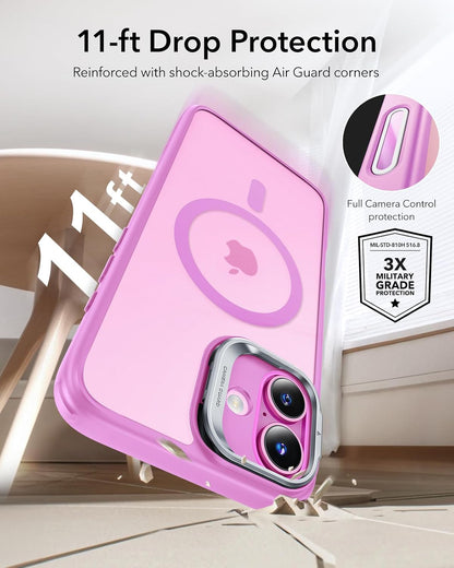 ESR Classic Hybrid for iPhone 18 Pro Max/17 Pro Max Case with Flex Stand