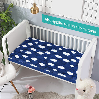 Crib Mattress Protector Sheets Fitted Waterproof Mattress Pad Cover 2 Pack