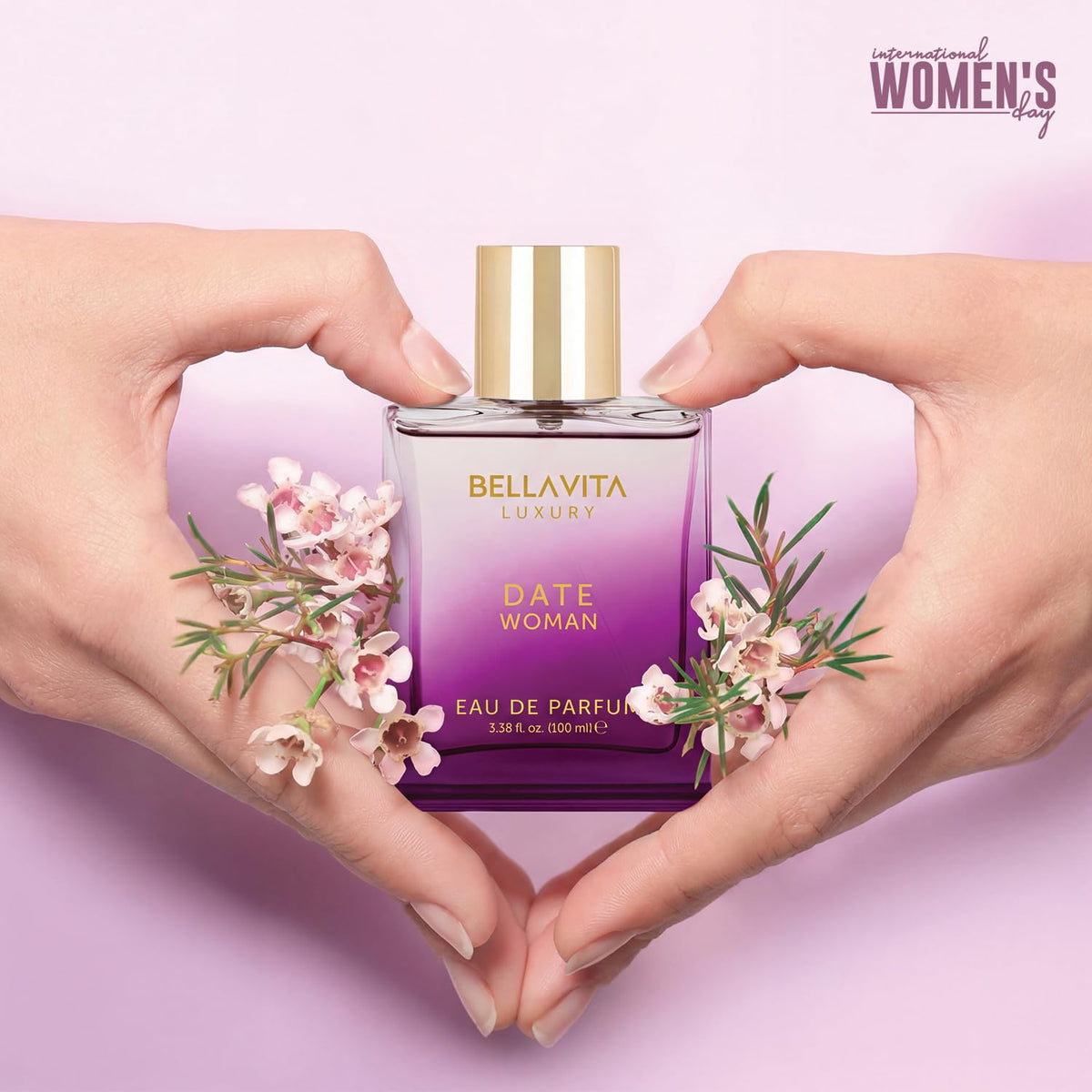 Bellavita Luxury Honey Oud Eau de Parfum Unisex, 3.4 fl oz (100 ml)