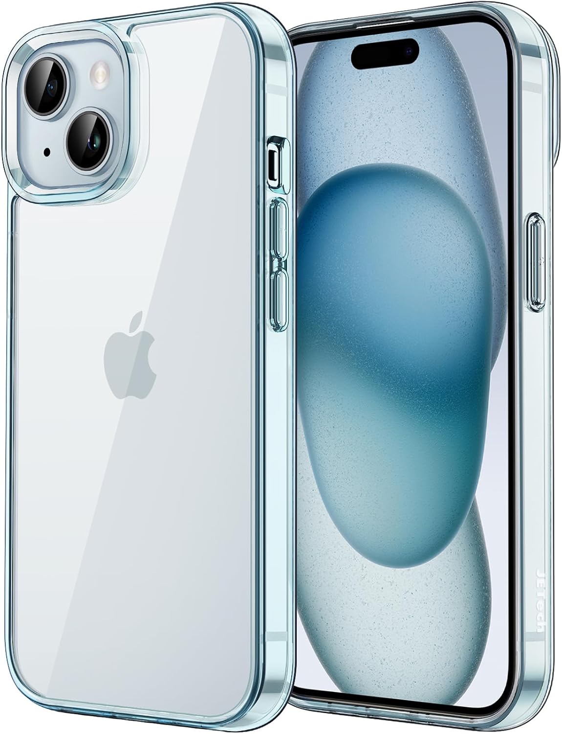 JETech Case for iPhone 15, Anti-Yellowing, Green