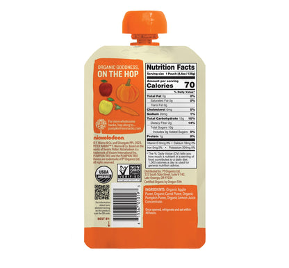 Pumpkin Tree Peter Rabbit Organics, Banana, Mango, and Kale, 4 Squeeze Pouch, Mango, Broccoli & Kale, 4.4 Ounce (Pack of 10)