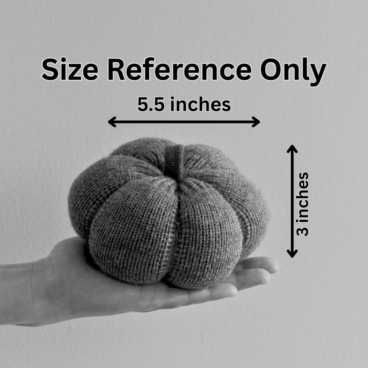 Mini Knit Pumpkins Set of 5, Fall Décor (Autumn Set)