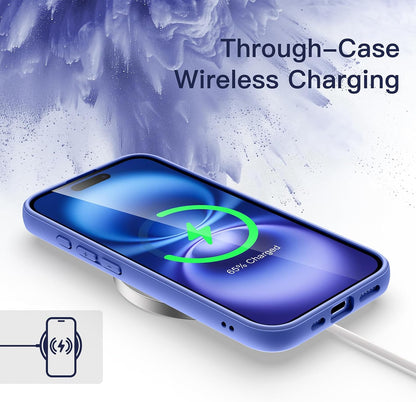 JETech Case for iPhone 16, Anti-Yellowing, Clear