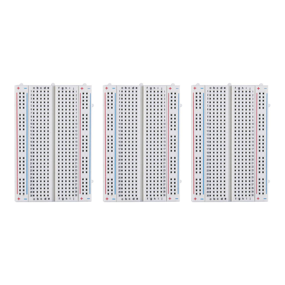 ELEGOO 400 Point Solderless Breadboard Kit, Small Prototyping Boards 6PCS