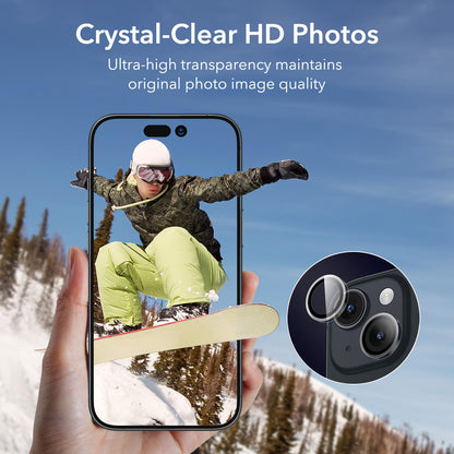 ESR for iPhone 17 Pro Max/17 Pro Camera Lens Protector, 1 Pack, Black