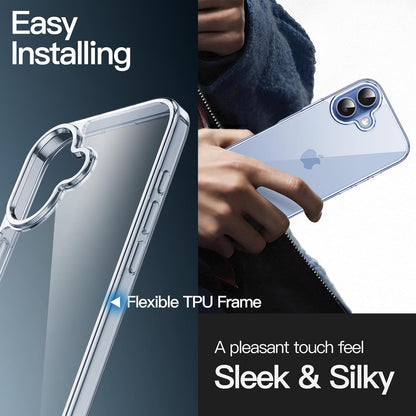 JETech Case for iPhone 17, Anti-Yellowing, Clear