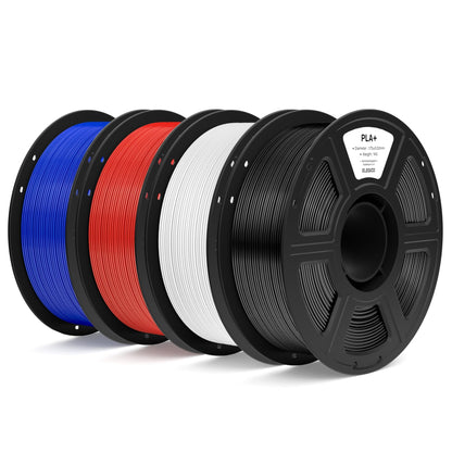 ELEGOO PLA+ 3D Printer Filament 1.75mm White 1KG