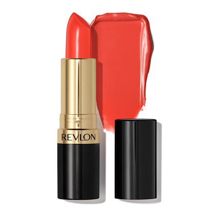 Revlon Super Lustrous Lipstick, Creamy Formula For Soft, Fuller-Looking Lips, Moisturized Feel, 028 Cherry Blossom, 0.15 oz
