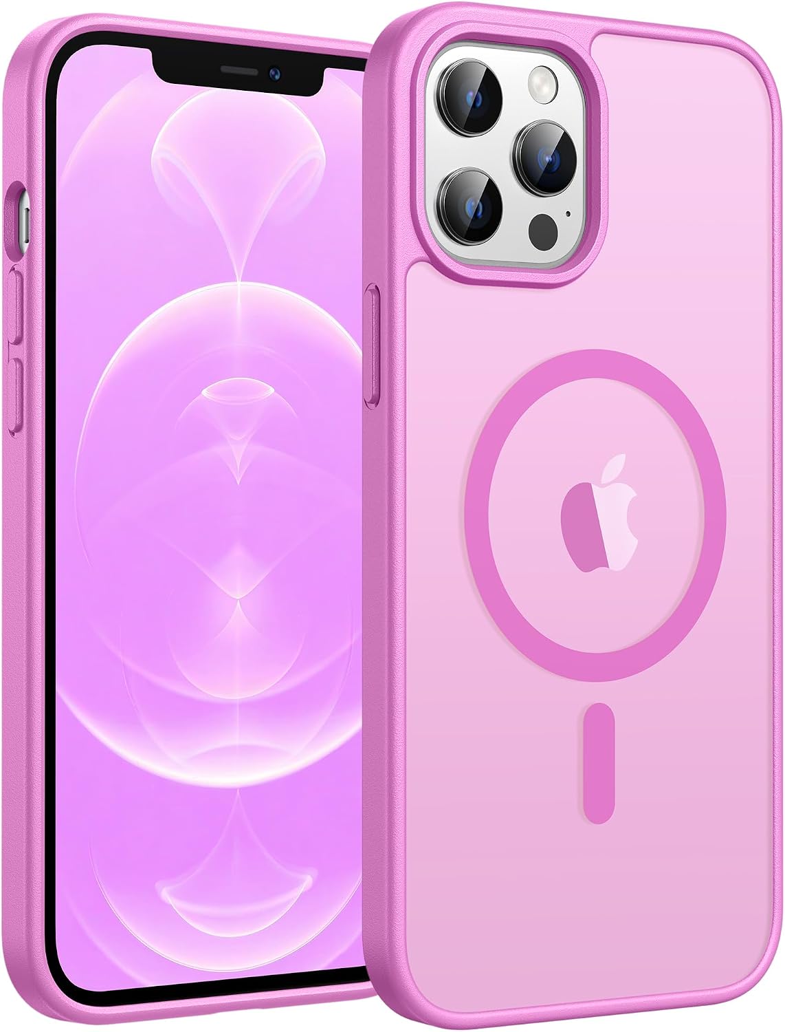 FNTCASE for iPhone 16 Plus Case, Fit for Magsafe, White