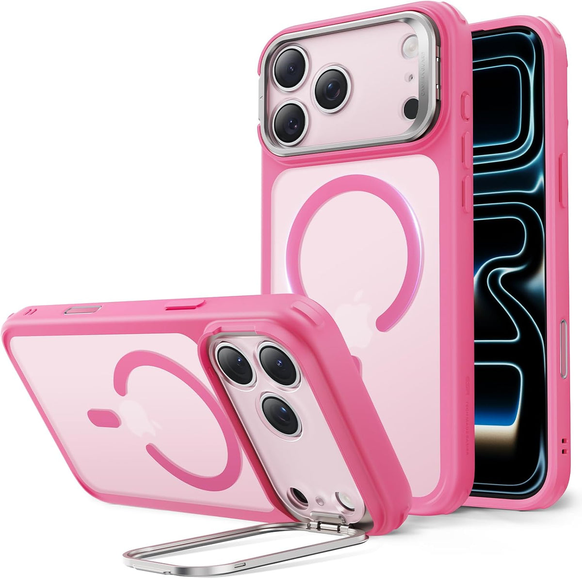 ESR Classic Hybrid for iPhone 18 Pro Max/17 Pro Max Case with Flex Stand