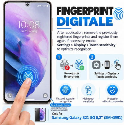 NEW'C for Samsung Galaxy S23 6.1" (SM-S911),Screen Protector Tempered Glass