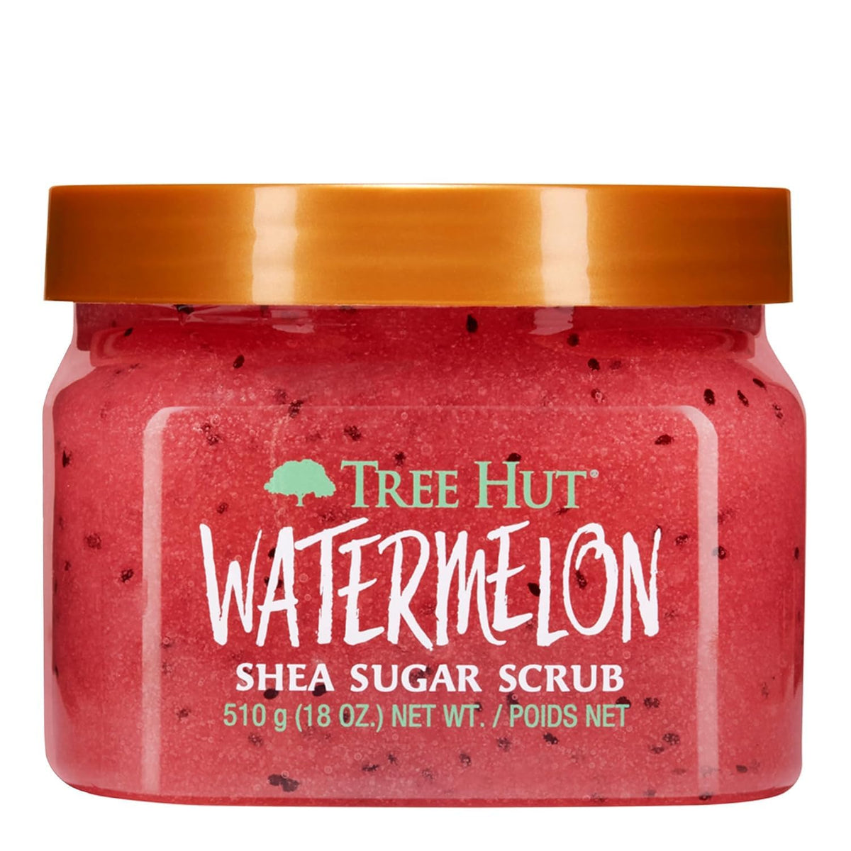 Tree Hut Vanilla Body Scrub, Exfoliating Sugar Scrub, Vegan, 18 Oz