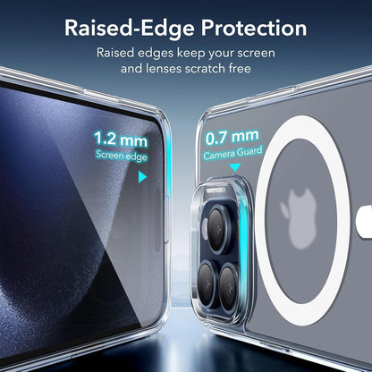ESR Classic Hybrid for iPhone 15 Pro Max Case, Clear