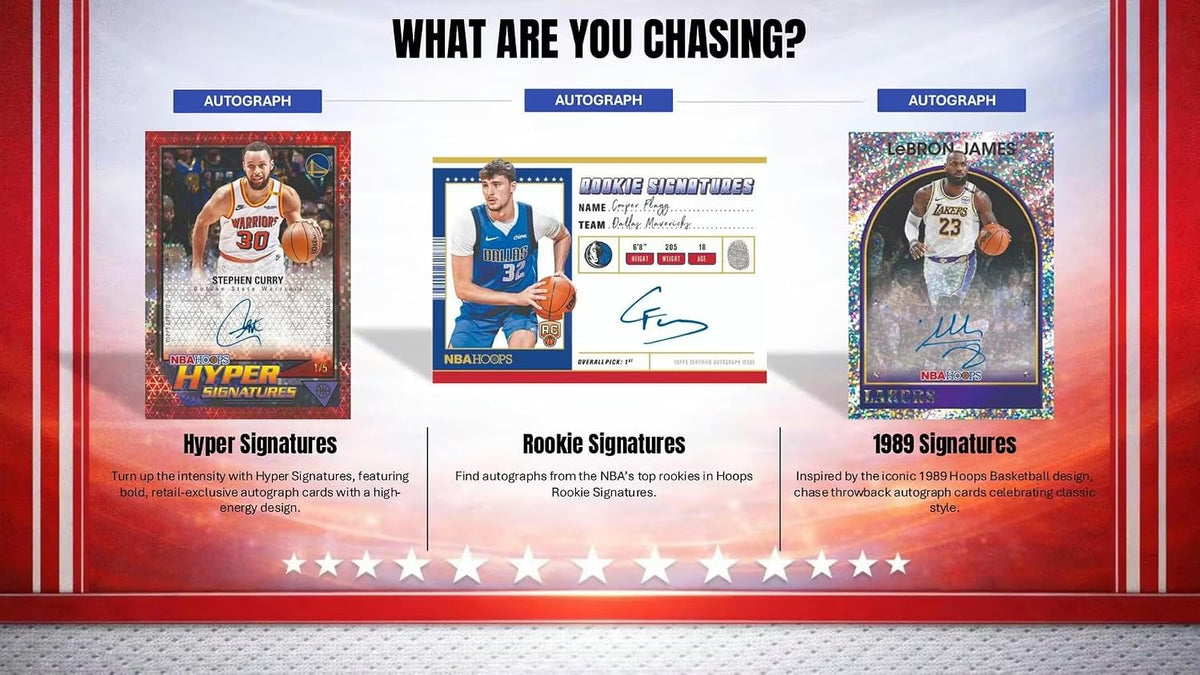 2025/26 Topps Hoops Basketball Hanger Trading Card Box (Look for Hoops Hyper Signatures)