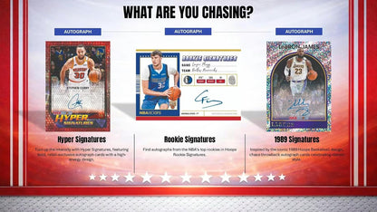2025/26 Topps Hoops Basketball Hanger Trading Card Box (Look for Hoops Hyper Signatures)