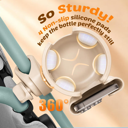 2-Pack Cup Holder for Walker: Wheelchair Cup Holder for Seniors and Adults