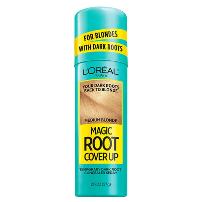 L'Oreal Paris Magic Root Gray Hair Cover Up, Medium Brown, 2 oz, 2 Count