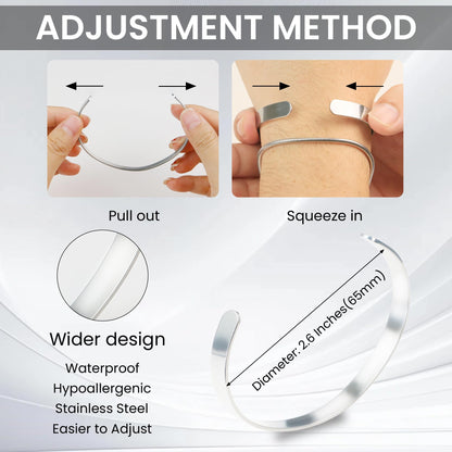 Mens Bracelet for Men, Waterproof Bracelet for Men Jewelry