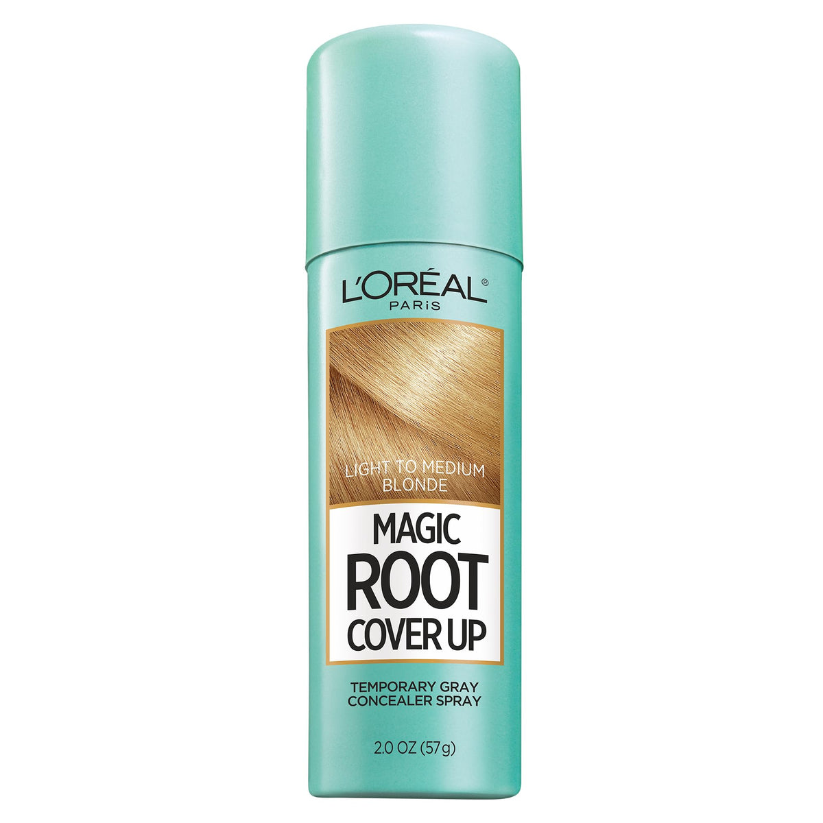 L'Oreal Paris Magic Root Gray Hair Cover Up, Medium Brown, 2 oz, 2 Count