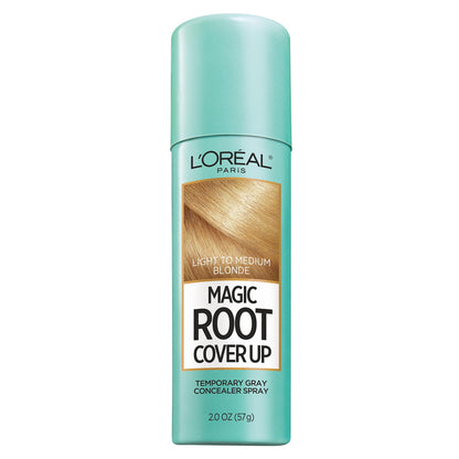 L'Oreal Paris Magic Root Gray Hair Cover Up, Medium Brown, 2 oz, 2 Count