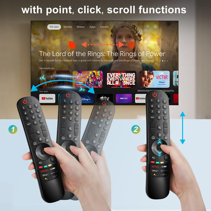 Replacement Remote Control for Hisense Smart Google TV，for Hisense UHD 4K ULED Google TVs