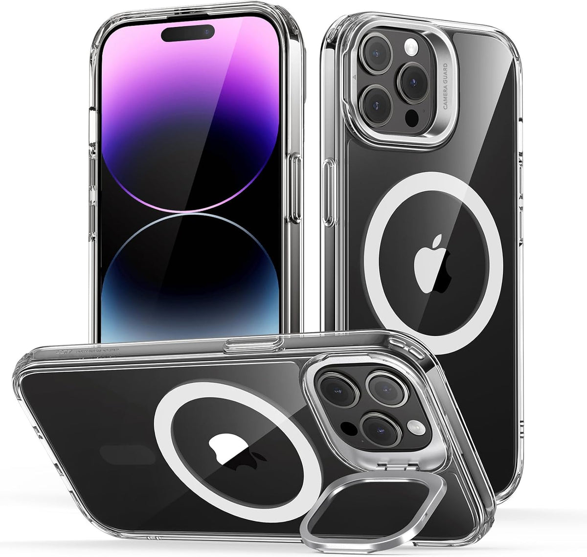 ESR Classic Hybrid for iPhone 18 Pro Max/17 Pro Max Case with Flex Stand