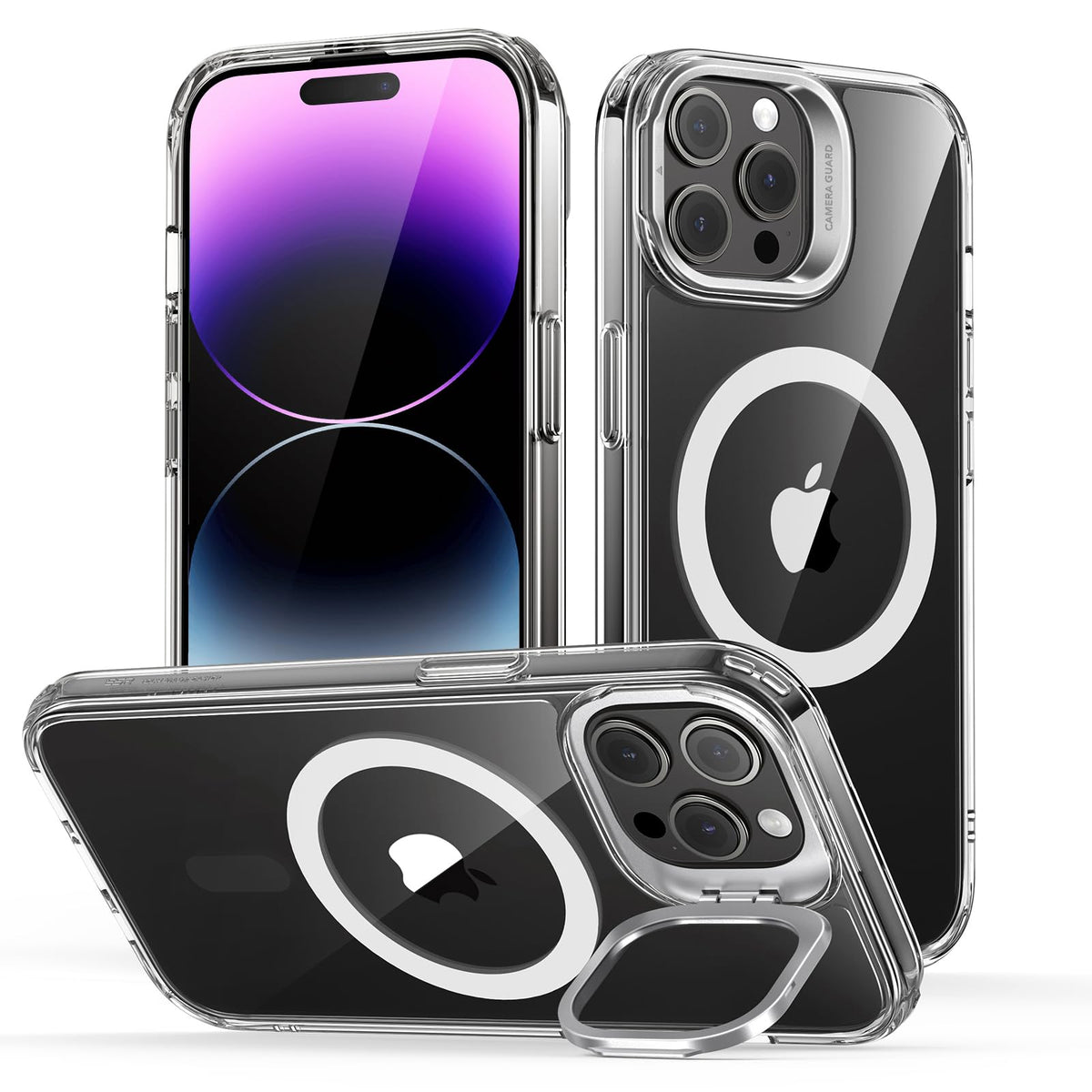 ESR Classic Hybrid for iPhone 18 Pro Max/17 Pro Max Case with Flex Stand