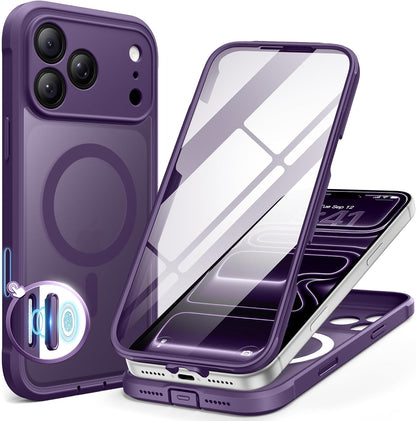 BERFY for iPhone 16 Pro Max Case, Fit for MagSafe