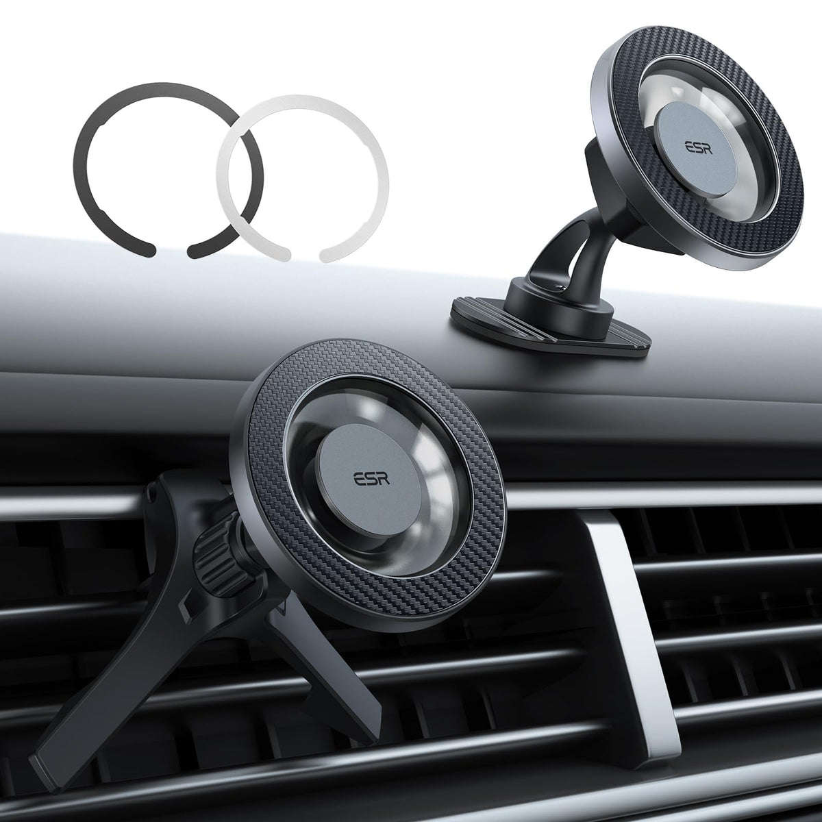 ESR for MagSafe Car Mount, Car Phone Holder for iPhone 18 Pro Max/Duo/17-12