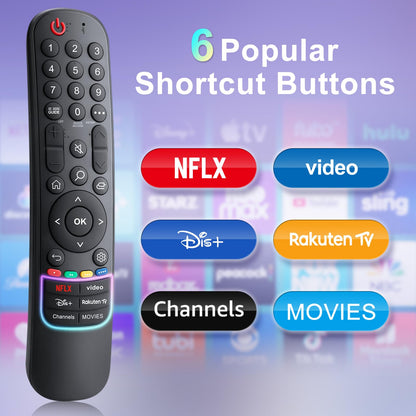 Universal Replacement for LG Smart TV Remote