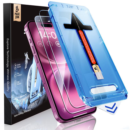 MAGIC JOHN for iPhone 18 Pro Max Screen Protector Easy Installation